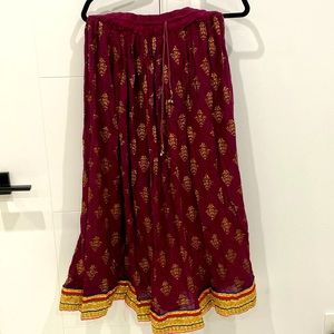 Indian traditional wear. Lehnga Skirt